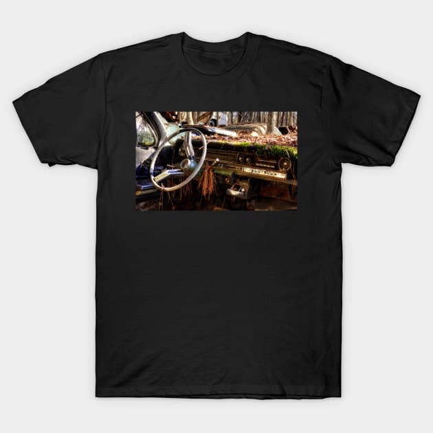 Nature Takes Over A Cadillac T-Shirt by MountainTravel